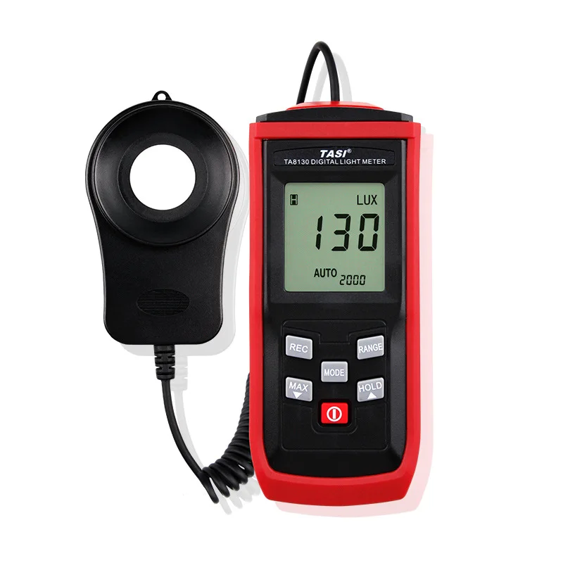 

CE certification TA8133 200,000Lux split Digital LCD digital luminometer tape recording / meter / illuminance meter lumenmeter