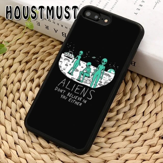 HOUSTMUST инопланетное пространство чехол для девушек iPhone 5 5S SE 6 S 7 8 X XR XS max samsung galaxy S5 S6