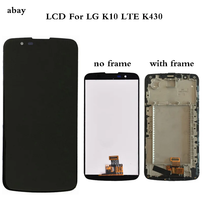 ЖК-дисплей 5 3 дюйма для LG K10 LTE K420N K430 K430DS с фоторамкой запасные части | Мобильные