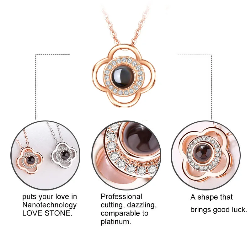 sterling sivler 100 language i love you eye pendant necklace 06