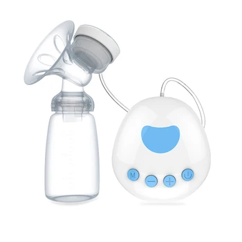 

150ml Electric Breast Pump and Manual Breast Pump with Milk Bottle Comfort Safety Breast Pump Baby Breast Feeding Supplies