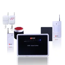 Двойная сеть GSM охранная сигнализация Пульт дистанционного управления