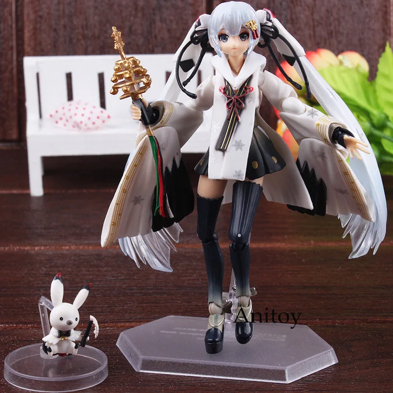 snow miku crane priestess