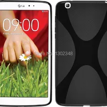 Тонкий Противоскользящий матовый X Line Wave водонепроницаемый ТПУ Мягкий силиконовый чехол Funda чехол для LG G Pad 8,3 V500 8,0 дюймов планшет