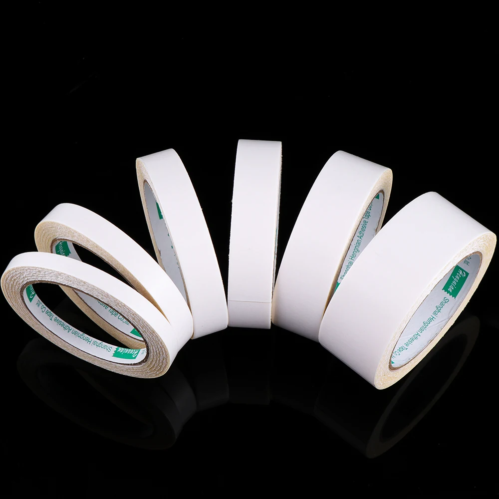 

10 Metres Hot Melt Adhesive Mesh Tape Double-sided Release Protector Paper Film Fastener Tape Self Adhesive Pad For Mounting Fix