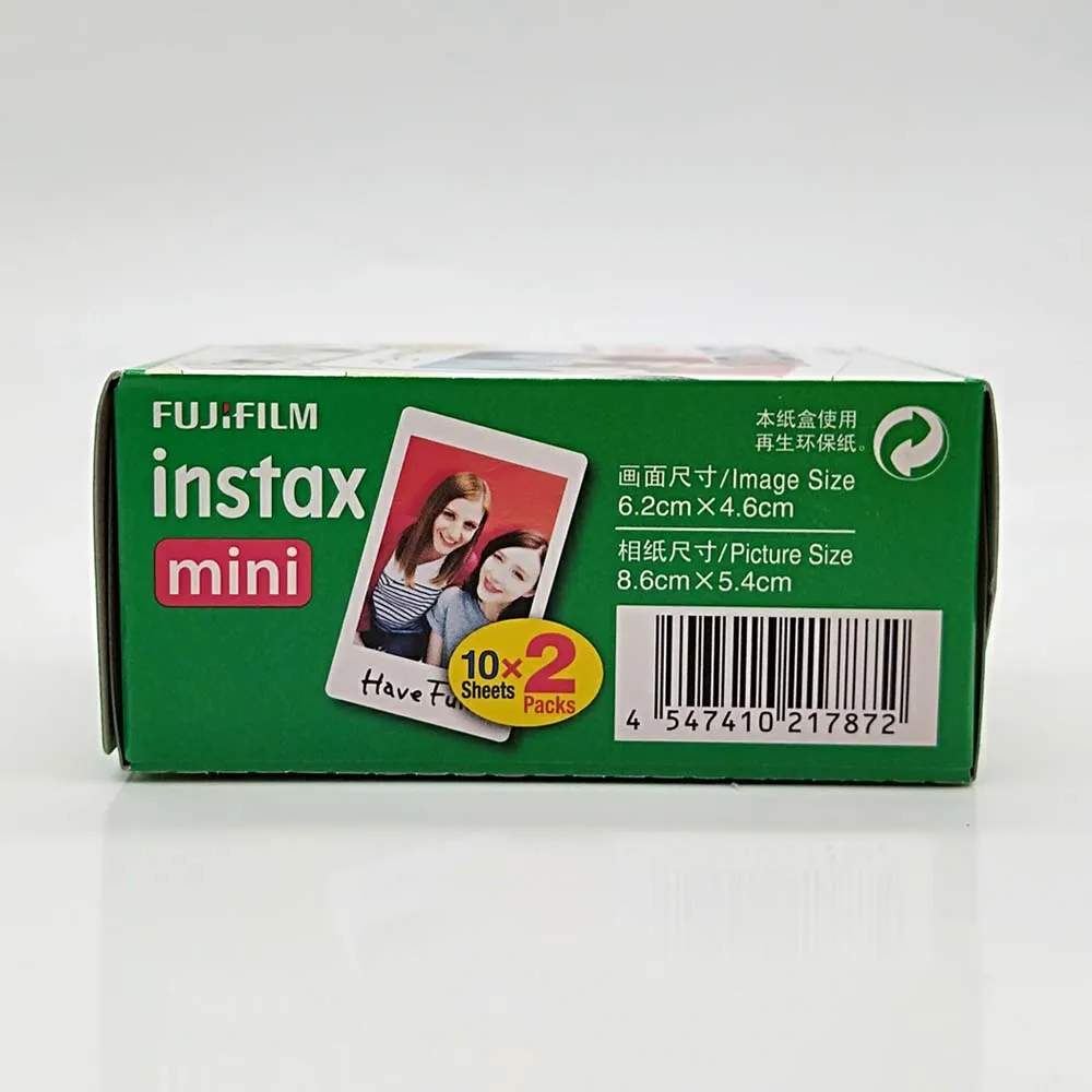 Пленка моментальной печати Fujifilm Instax Mini (5 двойных пакетов 100 общее изображение) + 60