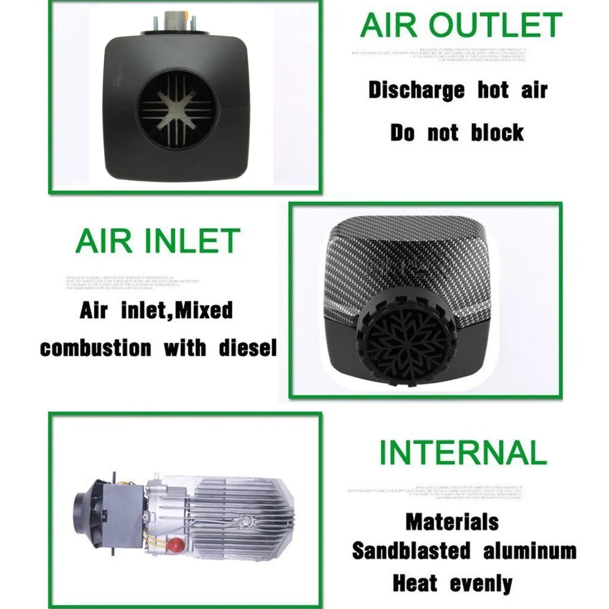 Hcalory автомобильного обогревателя 1-8KW 12V дизелей нагреватель парковка черный нагреватель с Дистанционный пульт с lcd монитор+ цифровой коммутатор