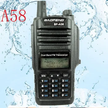 

BaoFeng BF-A58 Waterproof Walkie Talkies 5-10Km Long Range 2 Way Radio A58 For CB Radio Station Ham Radio Hf Transceiver