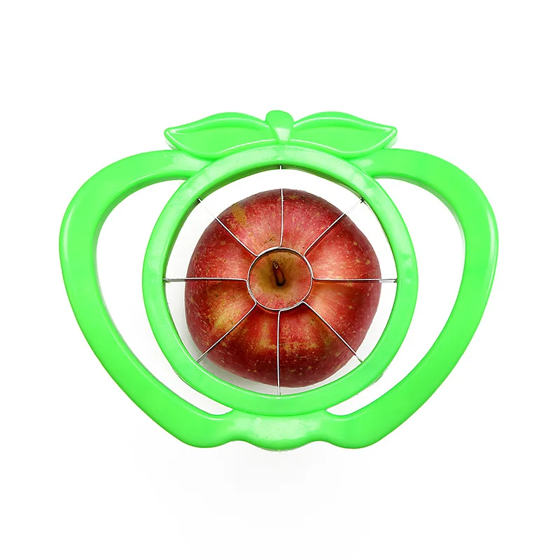 1 шт. нож для удаления сердцевины, Ломтерезка яблок резак ножи овощи фрукты делитель Cut пластик Chopper удобная ручка пособия по кулинарии Кухонные гаджеты