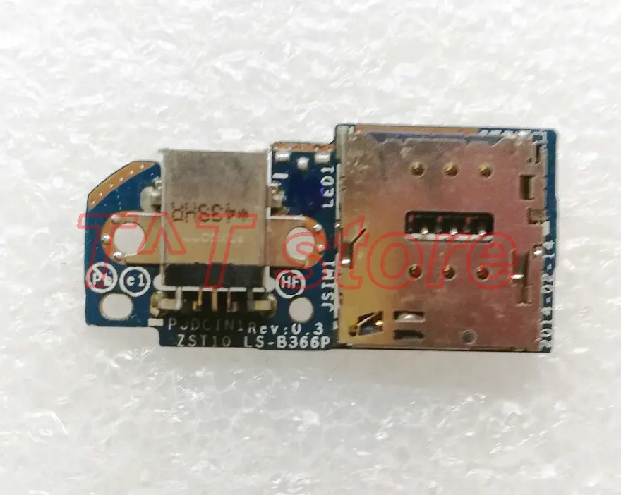 Оригинал 765976-001 для HP Split X2 13-R 13-R010DX R100DX серии разъем питания DC-IN плата LS-B366P хорошая