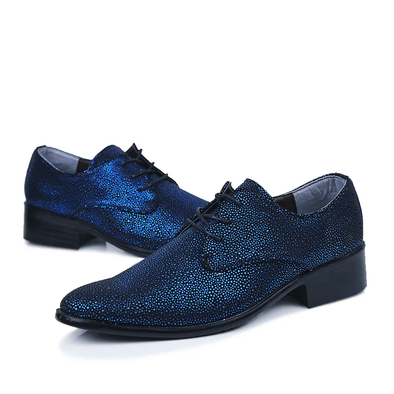 designer rhinestones leather shoes men italian fashion wedding party male footwear evening boy brogue dress oxford shoes for men (19)