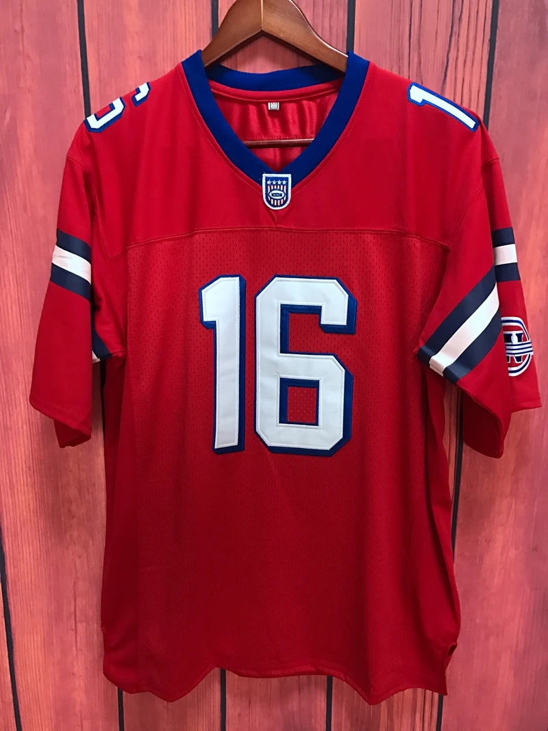 red american football jersey