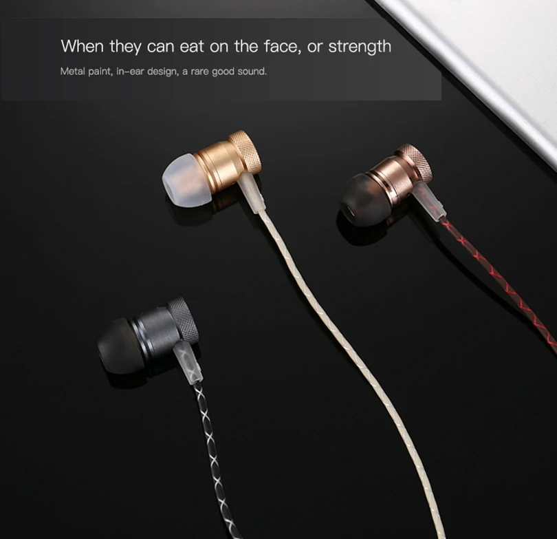 Icoque Stereo Wired Earphone In Ear Hifi Music Bass Earbuds Headphone with Mic for Phone Huawei Xiaomi iPhone 6 3.5mm Earphones  (8)