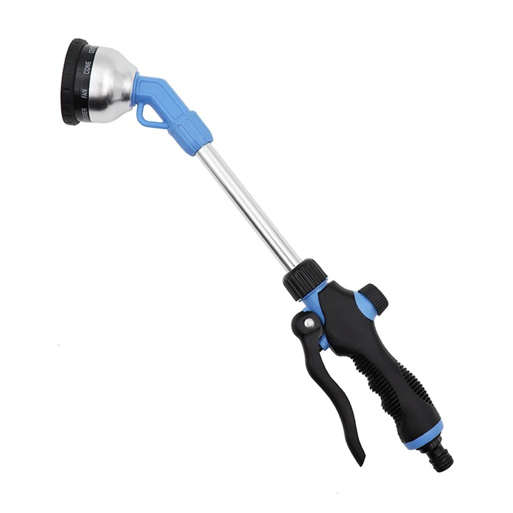 

Spray Lawn Pole Adjustable Outdoor High Pressure Long Handle Aluminum Alloy Gardening Watering Water Gun Nozzle Irrigation