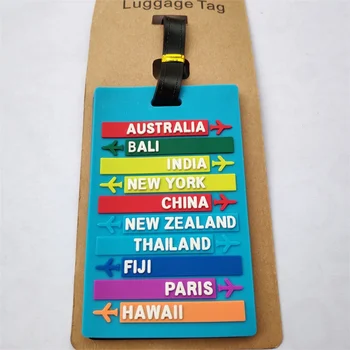 

Countries Letter Travel Luggage Tag Identifier Label ID Address Holder Protection Suitcase Tag Travel Accessories Portable Label