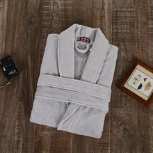 Мужской банный халат зимний хлопковый толстый теплый длинный халат для влюбленных кимоно халат Мужская пижама убранство халат подружки невесты Рождественский подарок