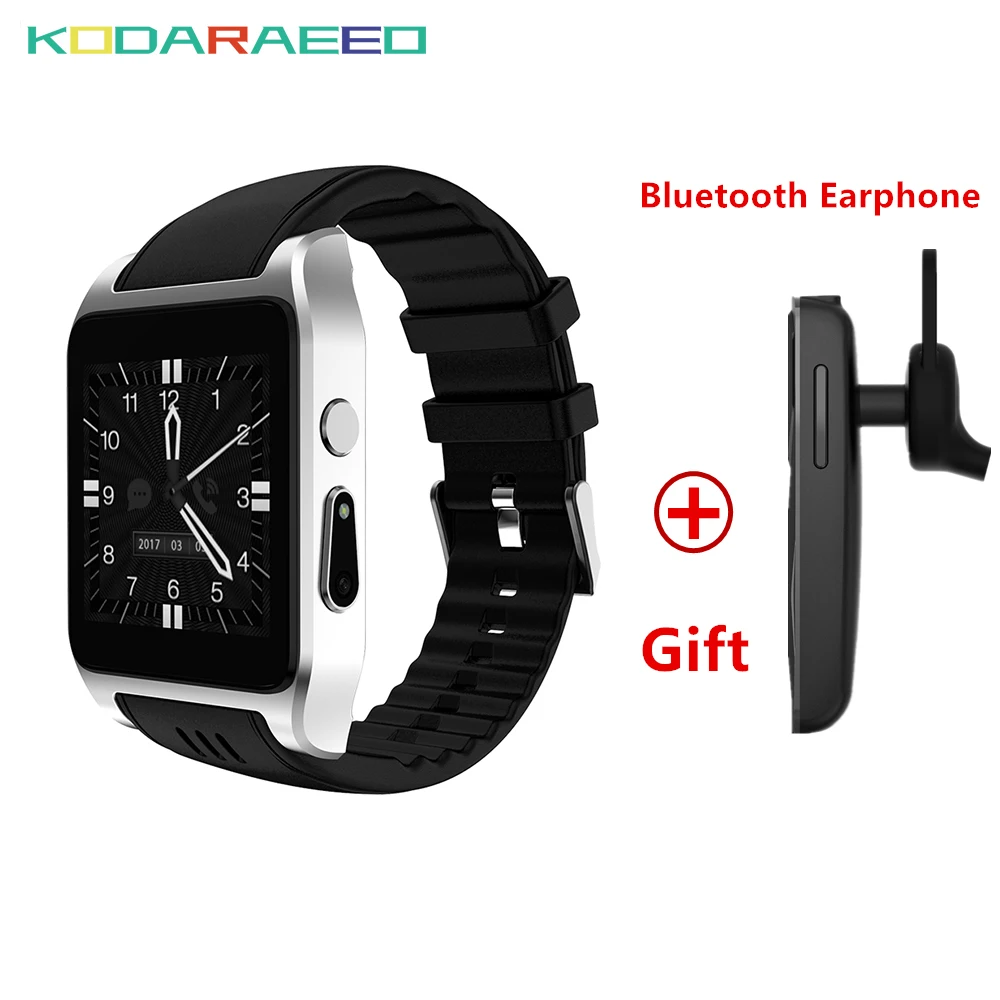 Смарт часы Android MTK6572 1 54 дюймов Gps DualCore 0.3MP камера bluetooth 3G phoneSIM карта Skype wifi для