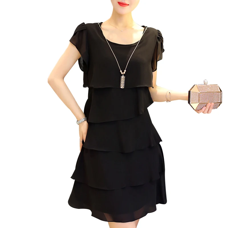 little black dress for larger ladies