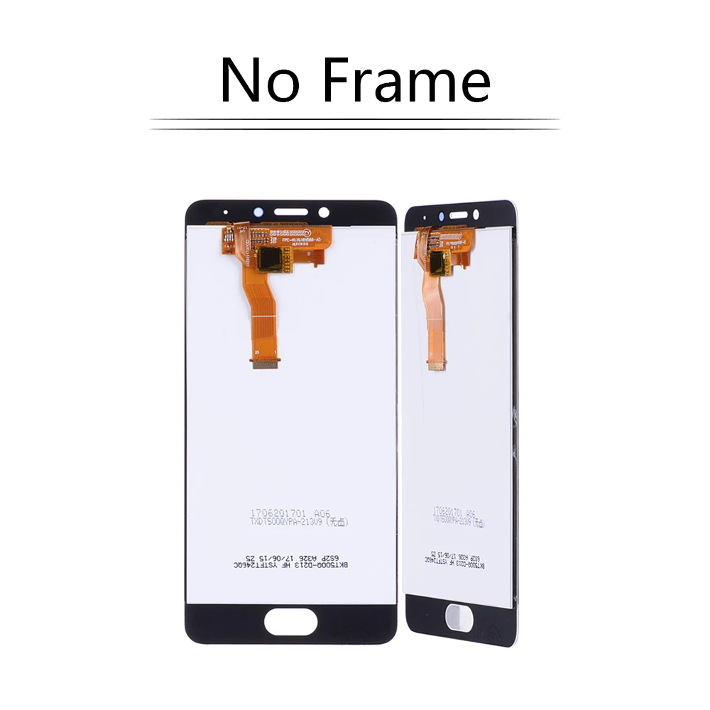 Сменный сенсорный ЖК экран для Meizu M5C 5 дюймов с рамкой MEIZU M710H|Экраны мобильных