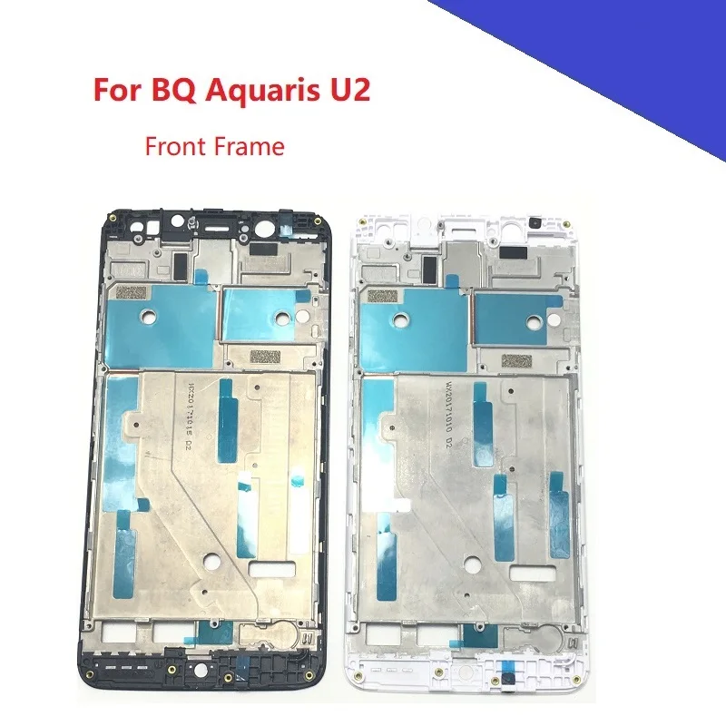 

New LCD Holder Screen Front Frame For BQ Aquaris U2 U2 Lite Front Housing Case Replacement Parts