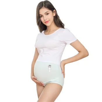 

3pcs/lot High Waist Maternity Underwear Belly Support Underwear for Pregnant Women Cotton Cute Pregnant Underwear Women Clothing