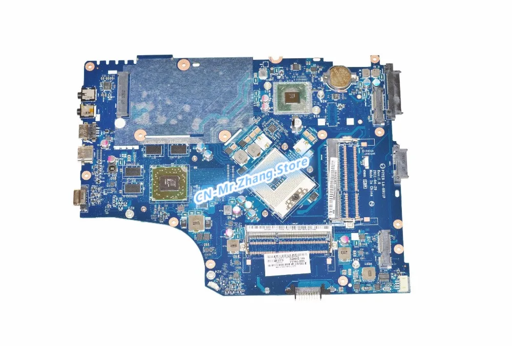 SHELI لشركة أيسر أسباير 7750G اللوحة المحمول MBRNA02001 MB. RNA02.001 HD6800 GPU LA-6911P DDR3