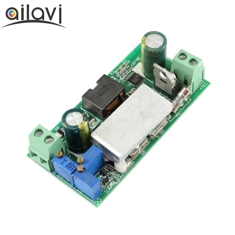 

DC-DC Power Supply Buck Module LED Driver 10A Adjustable Constant Voltage Constant Current Power Supply Board With Turn Light