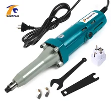 850 Вт Высокая мощность большой-art двойной подшипник резьба по дереву прямое сверло шлифовальная мельница гравировальная полировальная машина корневой стол роторная