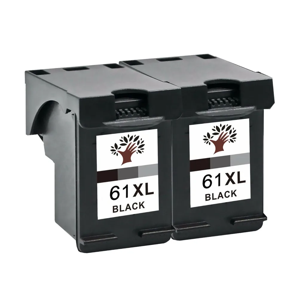 GREENSKY 2 шт. 61XL черный картридж для hp 61 XL Deskjet 3516 3050A 3051A зависть 4500 4501 4502 4504 5530 5531 5535