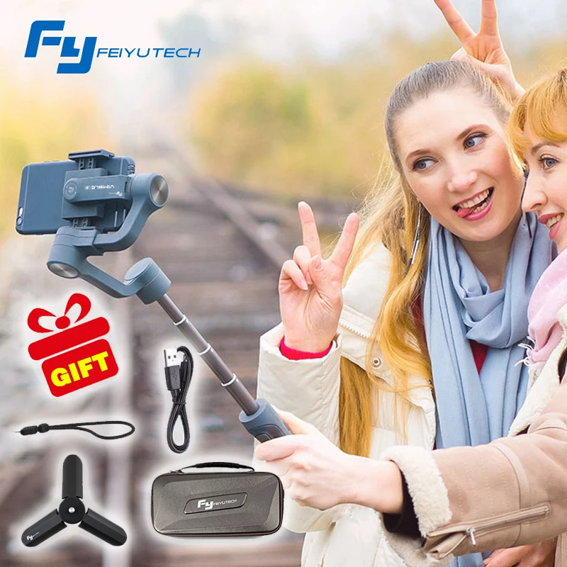 Feiyu vimble 2 vimble2 font b Smartphone b font 3 Axis Handheld Gimbal Stabilizer for iPhone