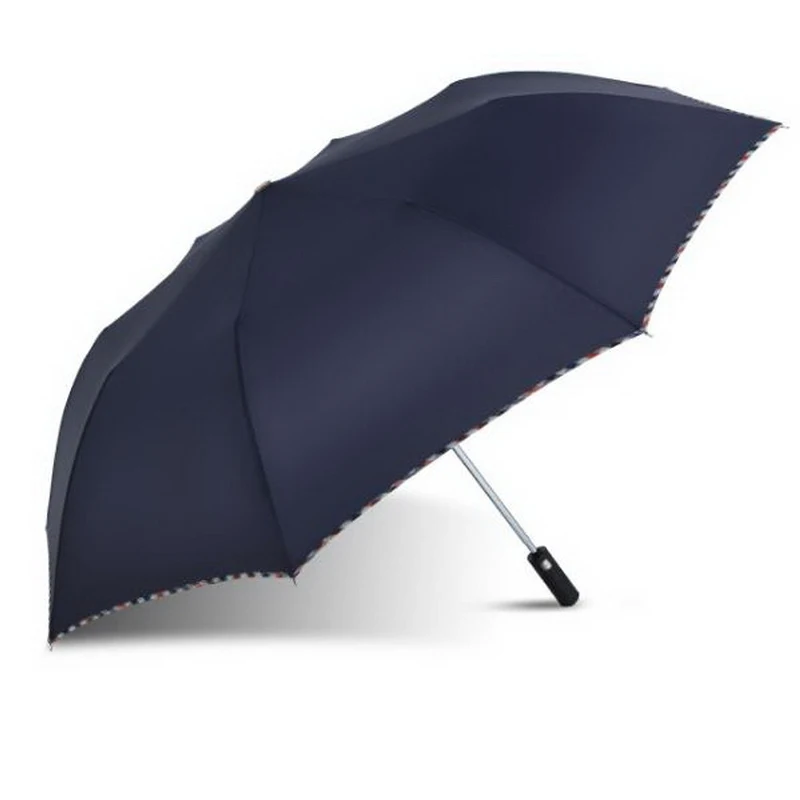 

170213/Fully automatic Umbrella/3D nanotechnology/Dual-folding/Solid color/anti-ultraviolet/Sun/Rain Folding Umbrella/123*78cm