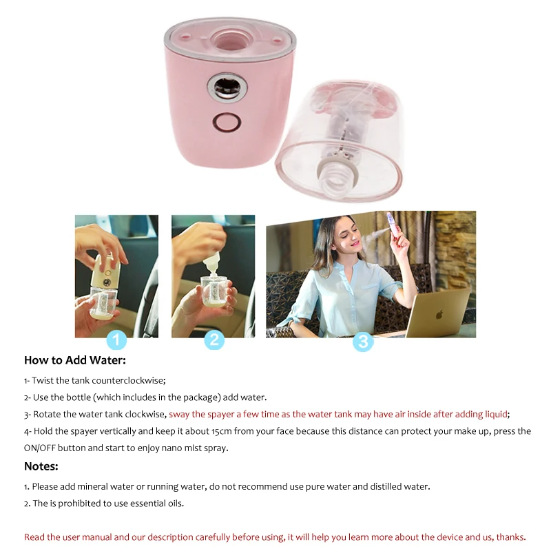 usb  nanomister pink 4