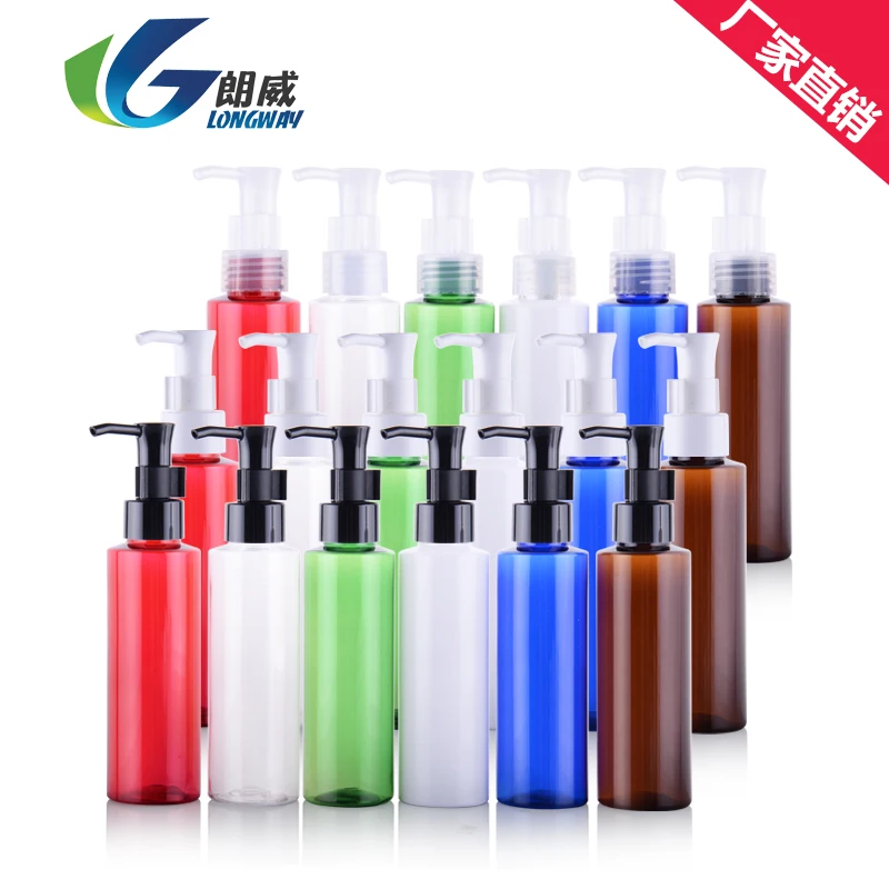 100ml Flat Shoulder Special Cleansing Oil Pump Bottle,Resurrection Pump