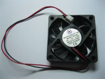 

2 pcs Brushless DC Cooling 7 Blade Fan 6015S 12V 60x15mm Black