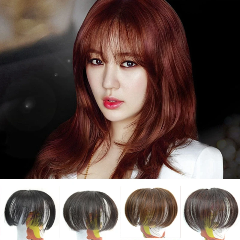  Cut  syhthetic hair Bangs  K20 Style  Natural air Fringe 