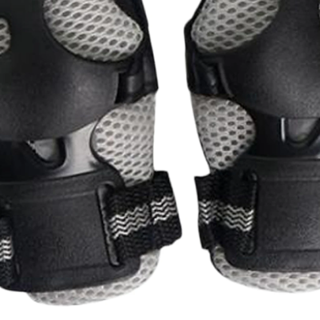 1 Set 6 Pieces Kids Children Bicycle Inline & Roller Skating Scooter Knee/ Wrist / Elbow Pads Gear Guard Protector Boys Girls 