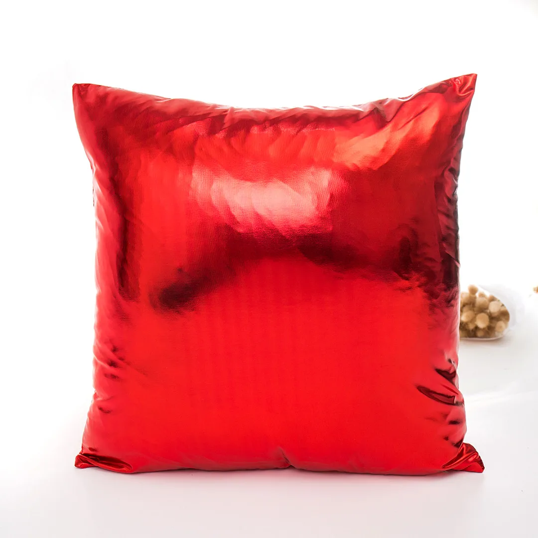 Shining Throw Pillow Case Square Pillow Cover Solid Pillowcase for Home sofa Christmas Party Decoration Cushion Cover 45x45cm