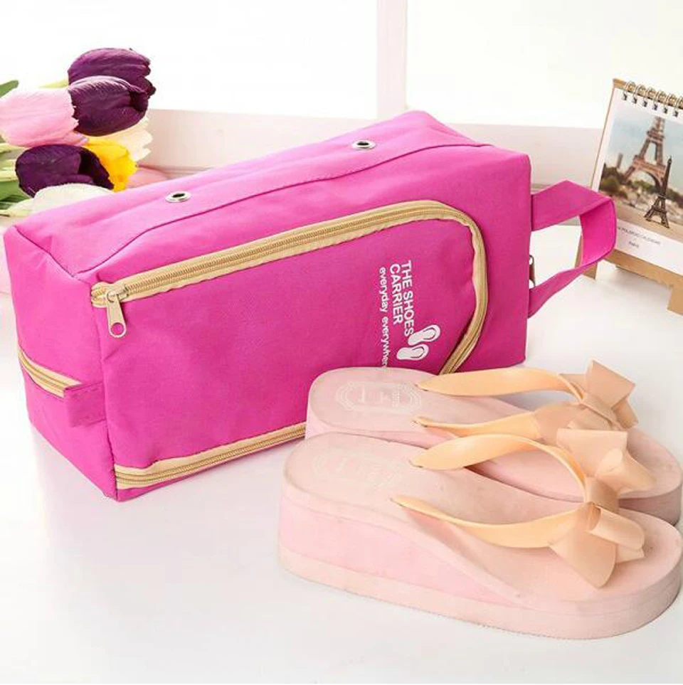 Portable Travel Boot oxford Shoe Bag Carry Storage Case Box Organizer