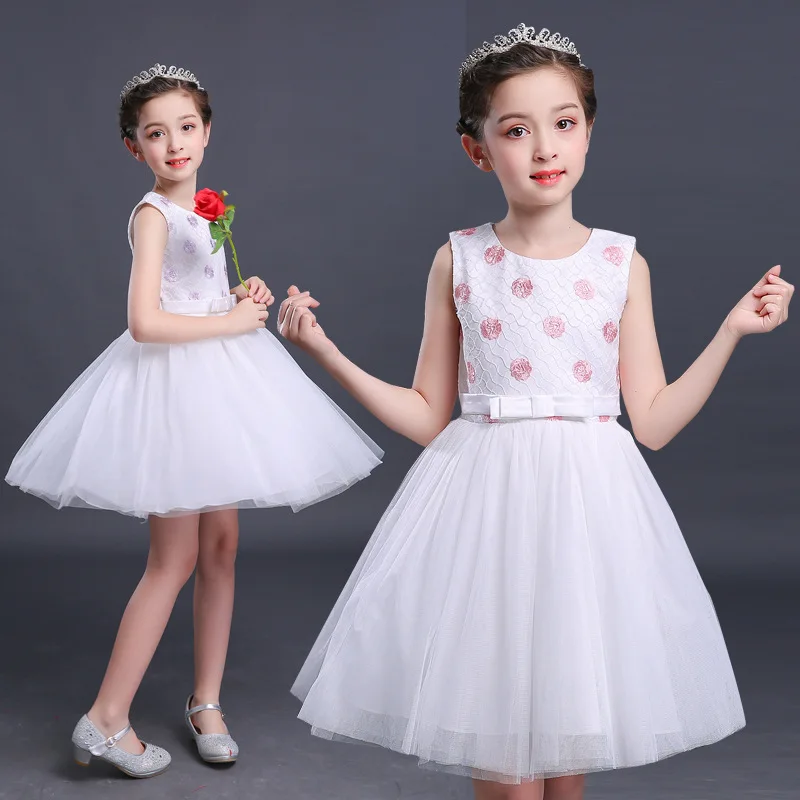 

Binhbet Baby Girl Princess Dress 3-10 Years Kids Sleeveless Autumn Winter Dresses for Toddler Girl Children Fashion Clothing