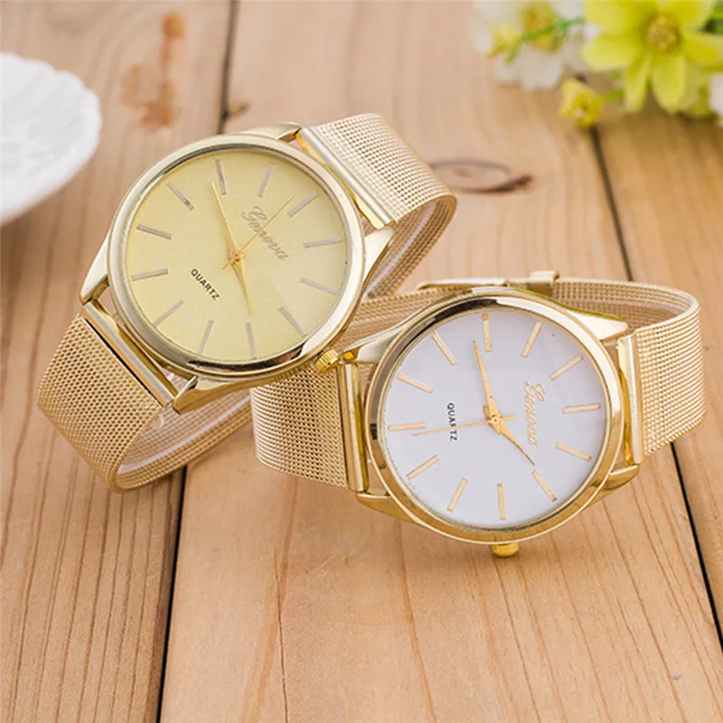 

New Design 2019 Reloj Mujer Rhinestone Relogio Watches Women Quartz Dress Watch Ladies Crystal Mesh Wrist Watch Bayan Kol Saati