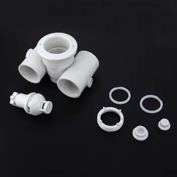 

Nozzle Assembly Replacement Swimming Pool Spa Nozzle, Massage Pool Accessories With Gaskets Screw Thread Ring Drain Plugs