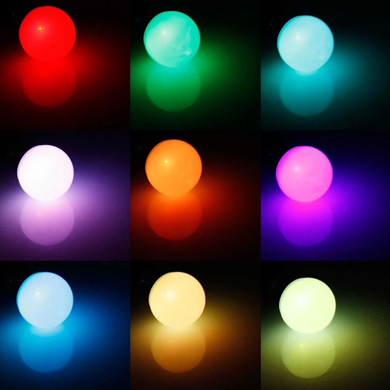 

Energy saving LED Bulb Lamp 16 Colors Dimmable 24 key + IR Remote Control AC85-265V E27 3W RGB Holiday Spot Night Light Tubes