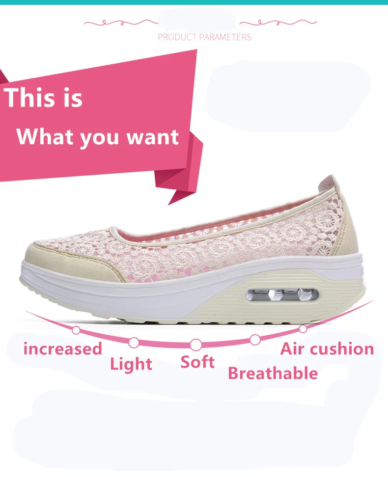 STS Brand Fashion Women Flat Platform Shoes Woman Breathable Mesh Bud silk Casual Shoes Moccasin Zapatos Mujer Ladies Boat Shoes (3)