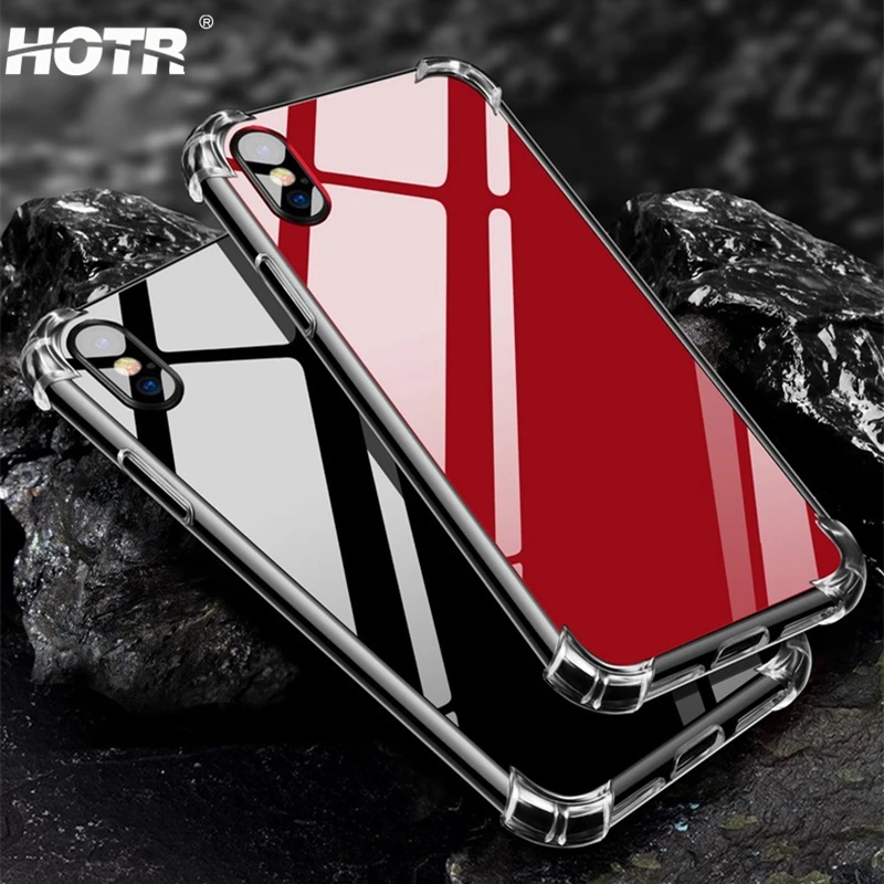 Для iphone XS Max Зеркало чехол для X XR мягкий Apple 9 8 7 6 6s плюс Противоударный задняя