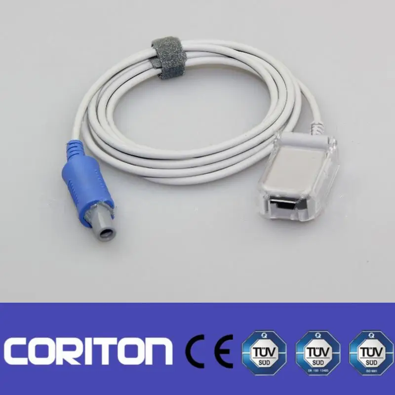 Compatible Mindray spo2 sensor extension cable 6 PIN for DPM4, DPM5