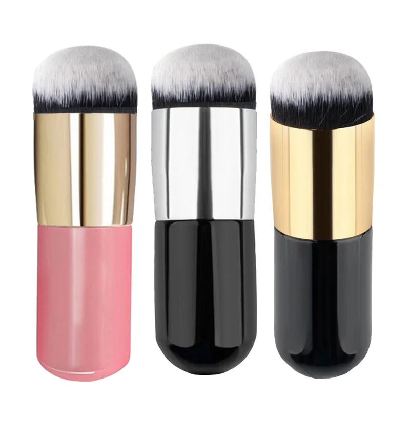 

Bittb 1Pcs Flat Liquid Foundation Makeup Brushes Blush Buffer Powder Make up Brushes Beauty Primer Kabuki Contour Brush Tools