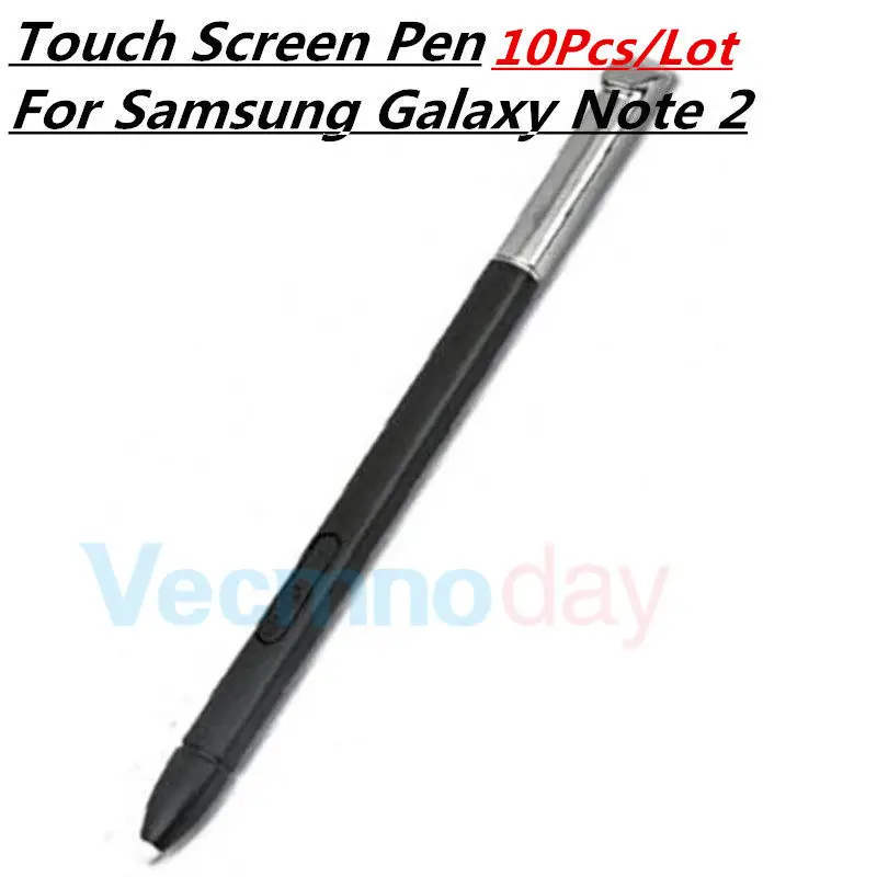 10Pcs /Lot 100% Genuine For Samsung Galaxy Note 2 N7100 S Pen/Spen /Stylus Touch Screen Pen BLACK White Genuin | Мобильные телефоны