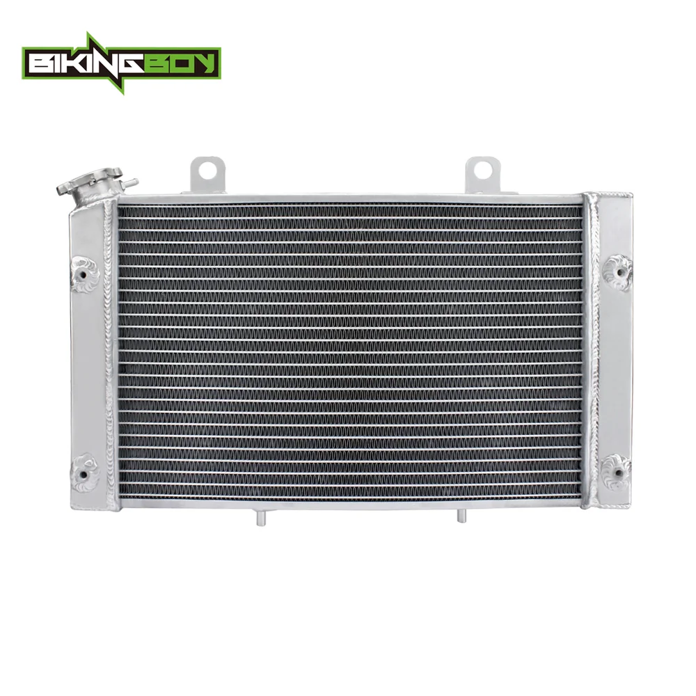 

BIKINGBOY Aluminium Core ATV Quad Engine Radiator Cooler Water Cooling for YAMAHA Rhino 700 Rhino700 2008 2009 2010 2011 2012 13