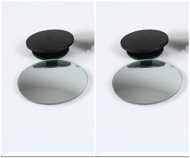 Car rear view wide angle lens assisted blind spot mirror for Toyota FJ