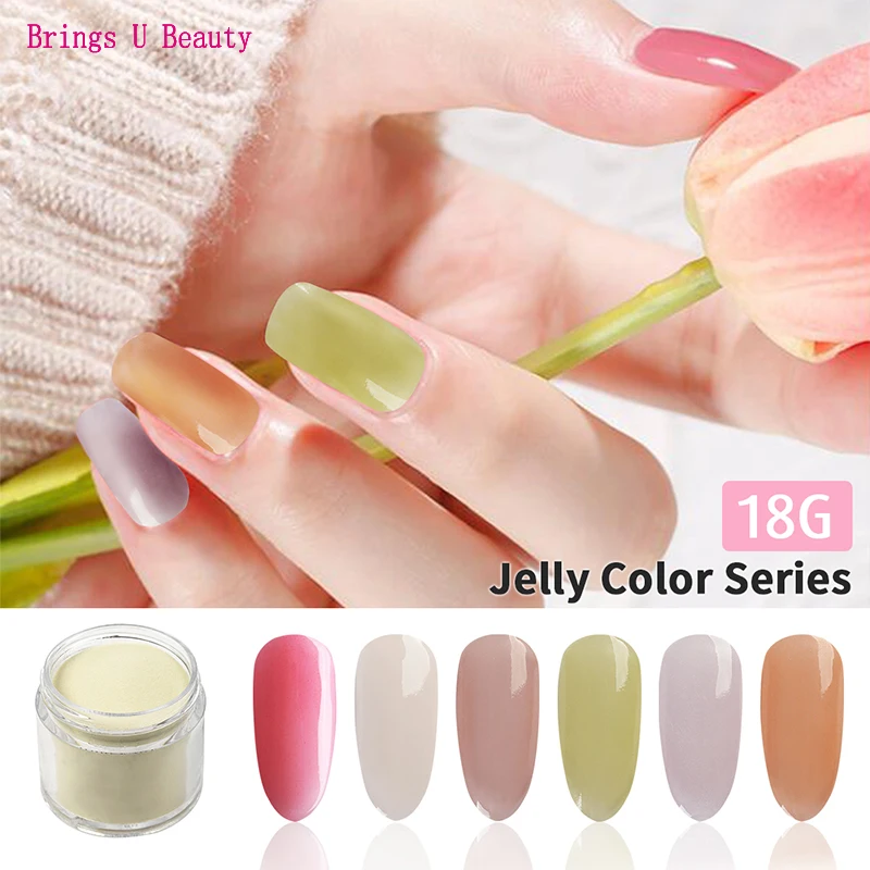 

18g/box Very Fine Fashion New Cool Summer Color Nail Dipping Powder Easy to Operate Natural Dry Dip Powder Without Lamp Cure
